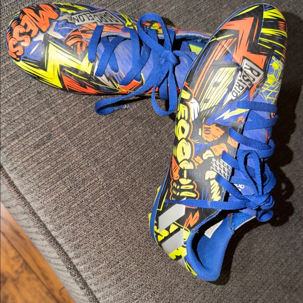 adidas Vibrant Blue and Yellow Kids One Piece